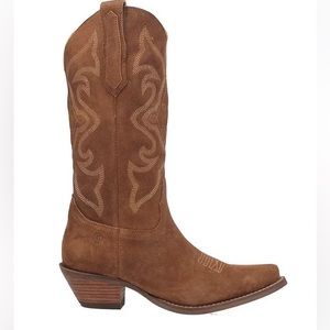 Dingo Cowboy Boots #OUT WEST Camel , Women’s Size: 8.5M